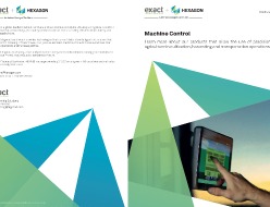 Hexagon Machine Control brochure cover